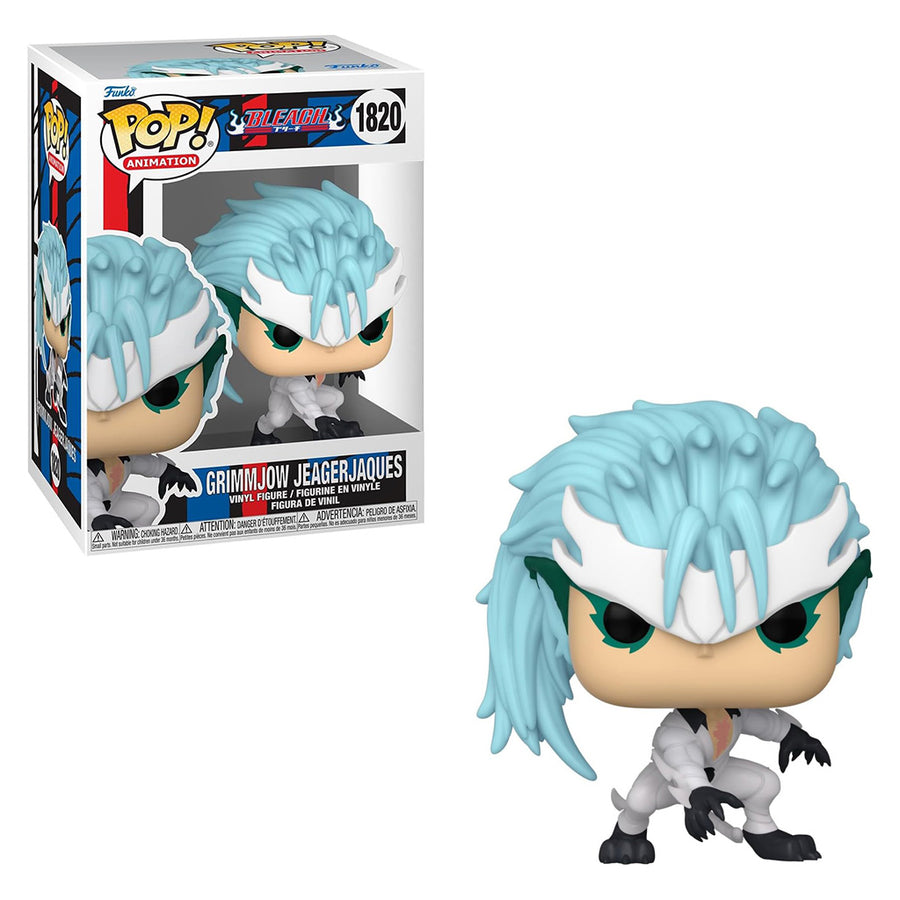 FUNKO POP ANIMATION BLEACH - GRIMMJOW JEAGERJAQUES 1820 BRINDE