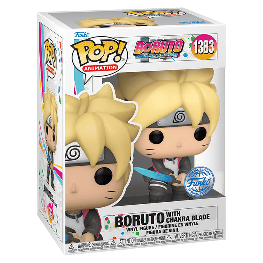 FUNKO POP ANIMATION BORUTO: NARUTO NEXT GENERATIONS EXCLUSIVE - BORUTO WITH CHAKRA BLADE 1383