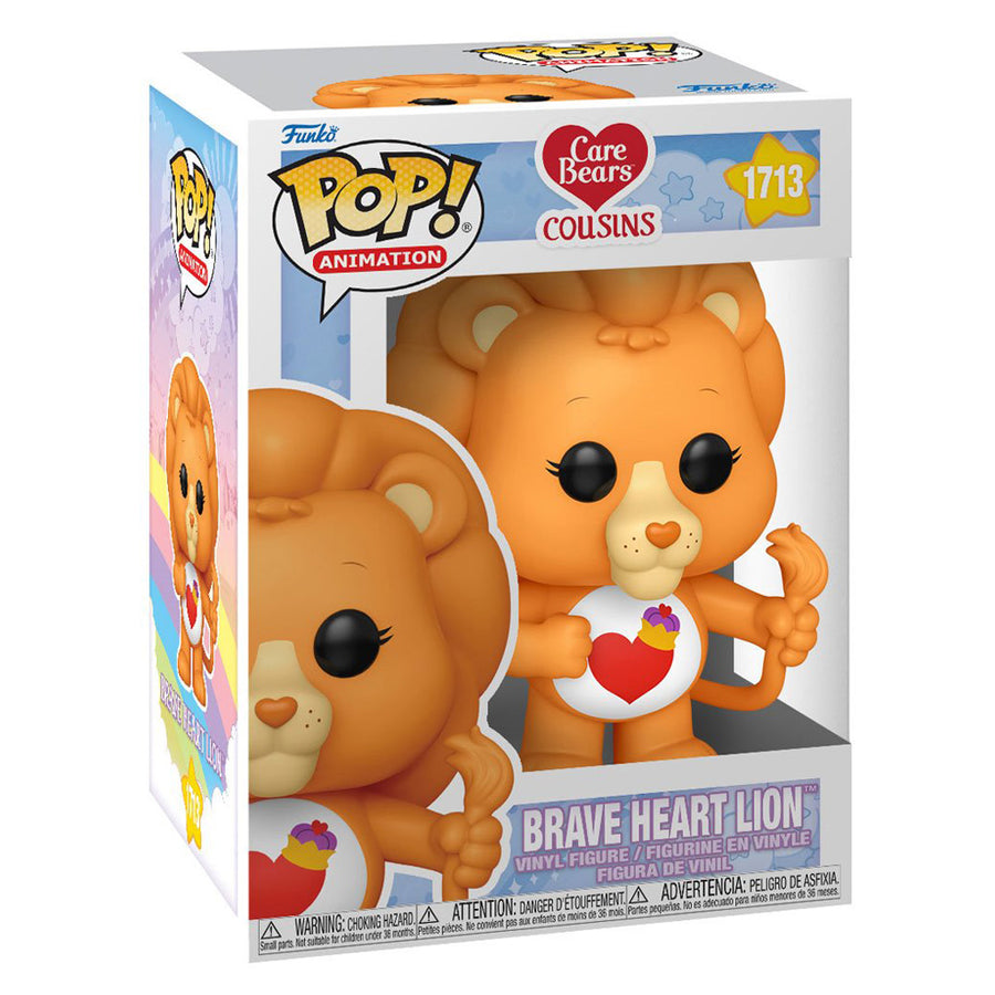 FUNKO POP ANIMATION CARE BEARS COUSINS - BRAVE HEART LION 1713