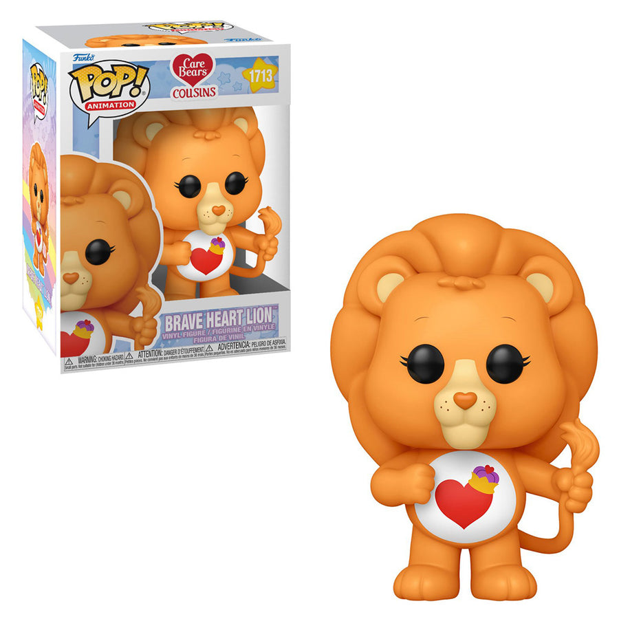 FUNKO POP ANIMATION CARE BEARS COUSINS - BRAVE HEART LION 1713 BRINDE