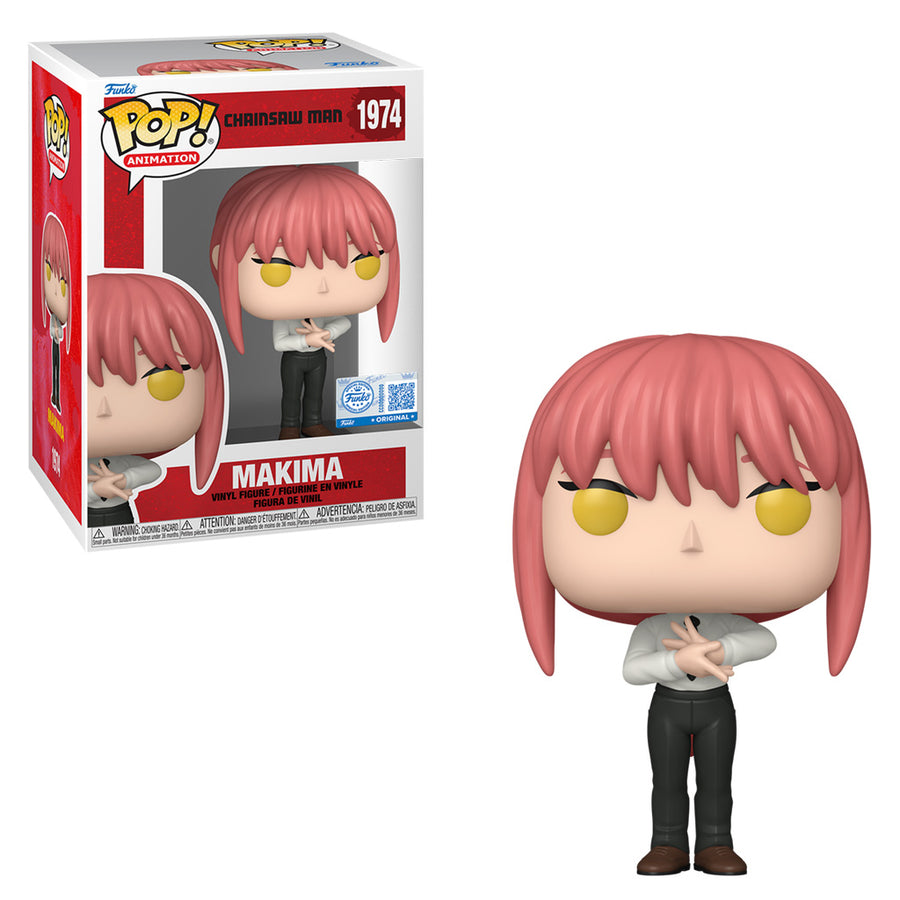 FUNKO POP ANIMATION CHAINSAW MAN EXCLUSIVE - MAKIMA 1974