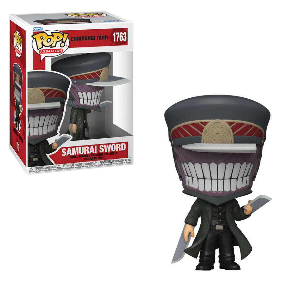 FUNKO POP ANIMATION CHAINSAW MAN - SAMURAI SWORD / KATANA MAN 1763 BRINDE