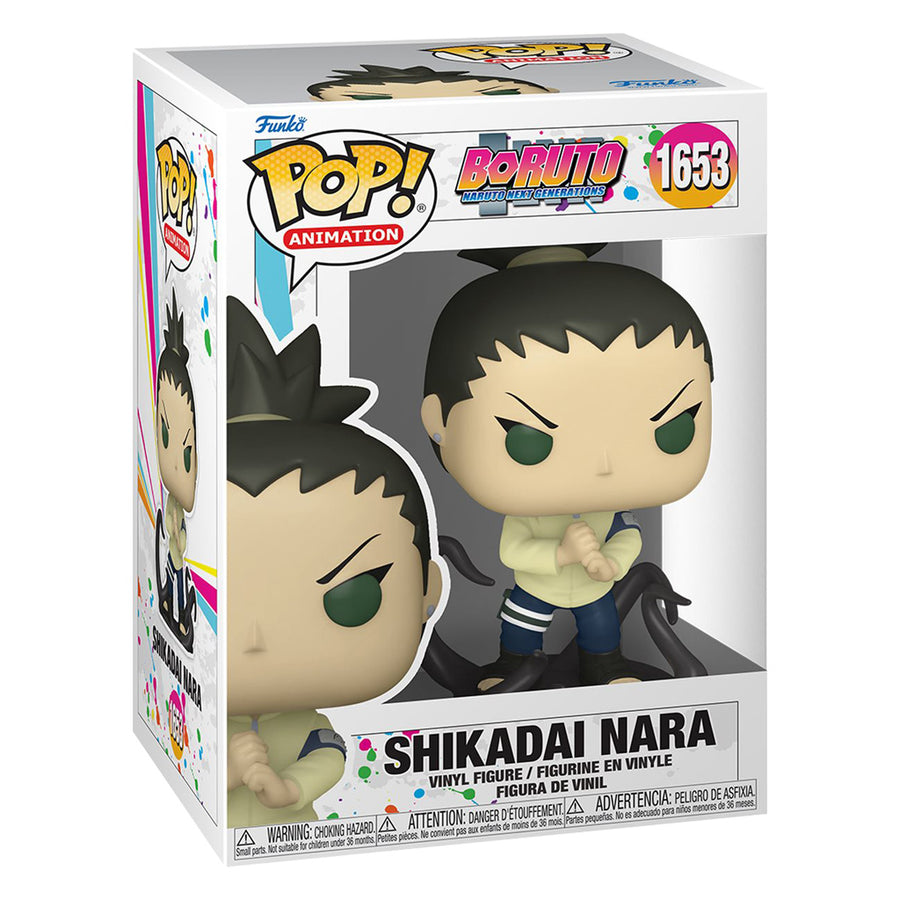 FUNKO POP ANIMATION CHASE BORUTO: NARUTO NEXT GENERATIONS - SHIKADAI NARA 1653
