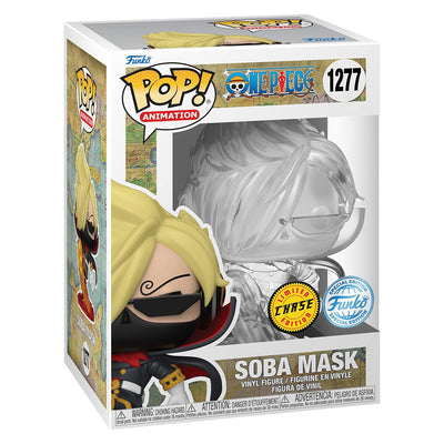 FUNKO POP ANIMATION CHASE ONE PIECE EXCLUSIVE - SOBA MASK 1277