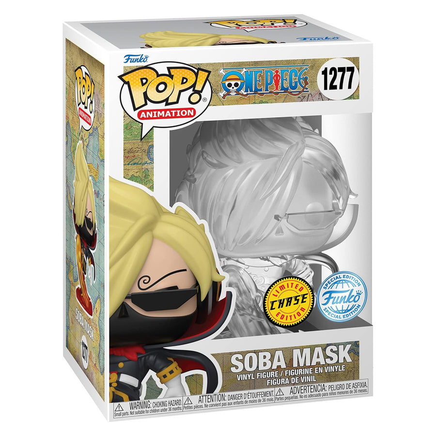 FUNKO POP ANIMATION CHASE ONE PIECE EXCLUSIVE - SOBA MASK 1277