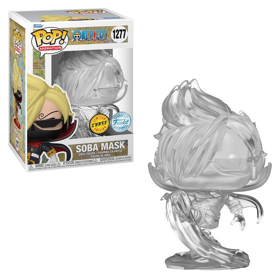 FUNKO POP ANIMATION CHASE ONE PIECE EXCLUSIVE - SOBA MASK 1277 BRINDE