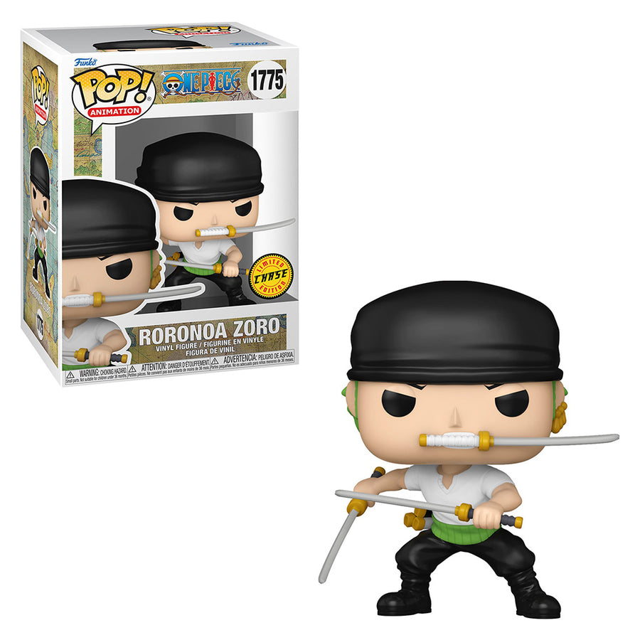 FUNKO POP ANIMATION CHASE ONE PIECE - RORONOA ZORO 1775