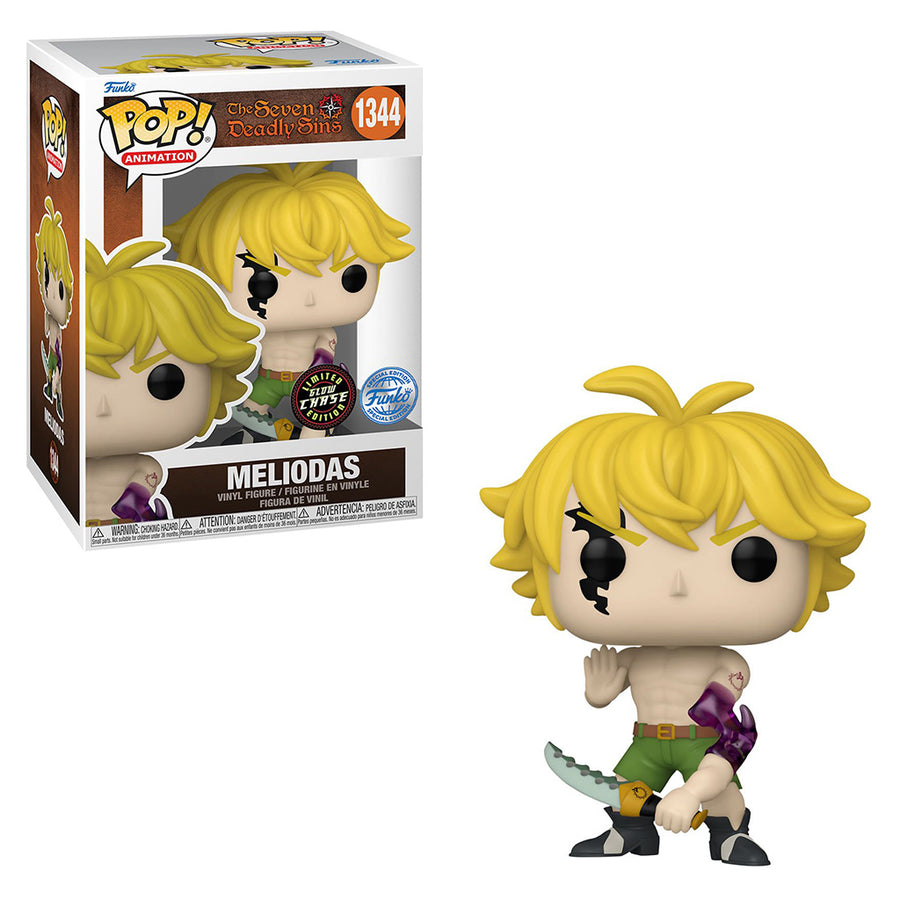 FUNKO POP ANIMATION CHASE SEVEN DEADLY SINS: NANATSU NO TAIZAI - MELIODAS 1344