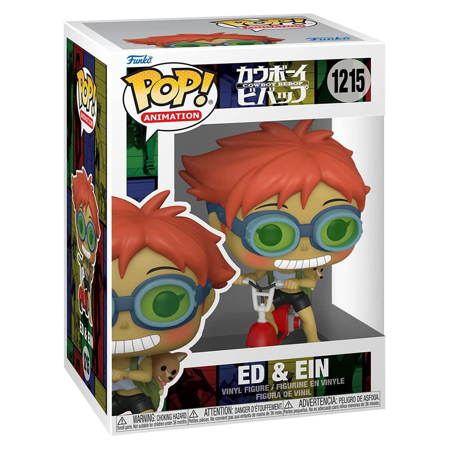 FUNKO POP ANIMATION COWBOY BEBOP - ED & EIN 1215