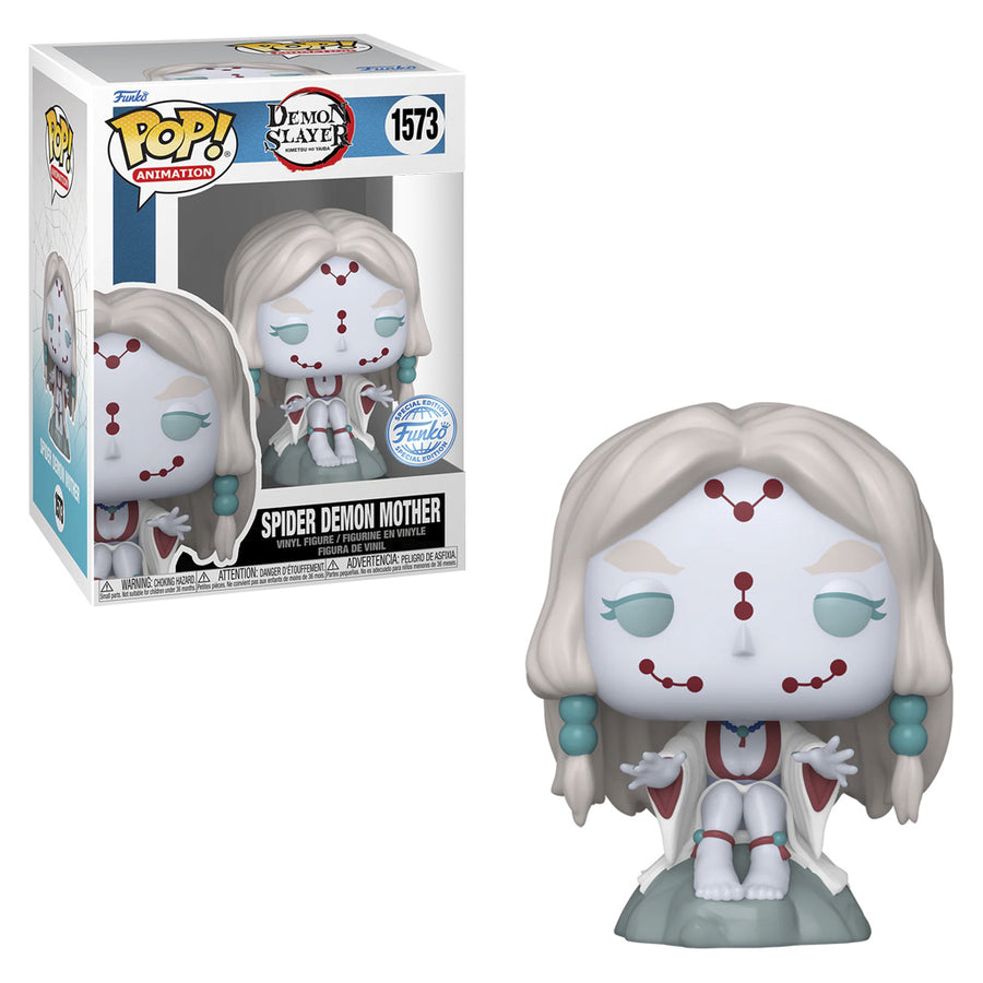 FUNKO POP ANIMATION DEMON SLAYER: KIMETSU NO YAIBA EXCLUSIVE - SPIDER DEMON MOTHER 1573 BRINDE