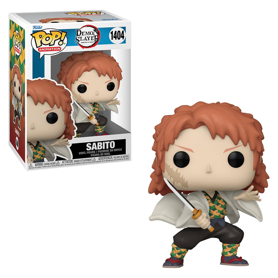 FUNKO POP ANIMATION DEMON SLAYER: KIMETSU NO YAIBA - SABITO 1404 BRINDE
