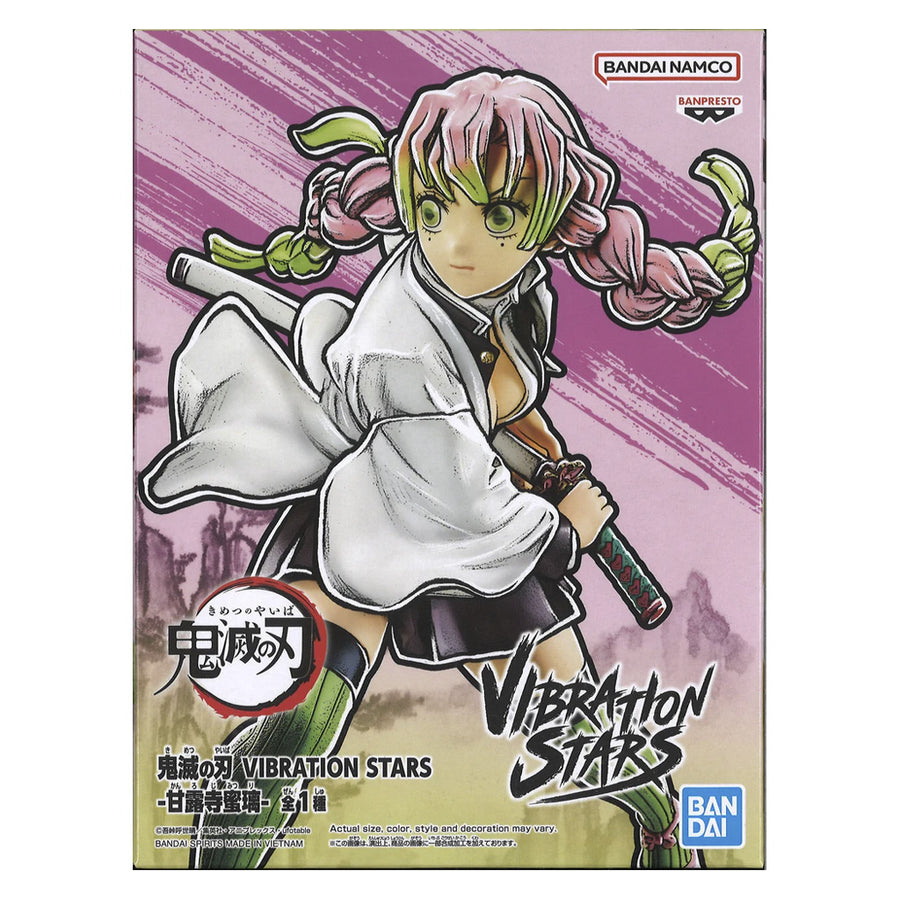 ESTÁTUA BANPRESTO DEMON SLAYER: KIMETSU NO YAIBA VIBRATION STARS - MITSURI KANROJI (85866)