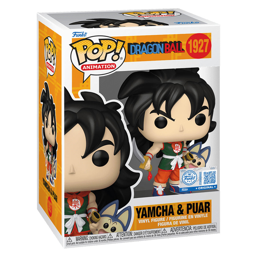 FUNKO POP ANIMATION DRAGON BALL EXCLUSIVE - YAMCHA & PUAR 1927
