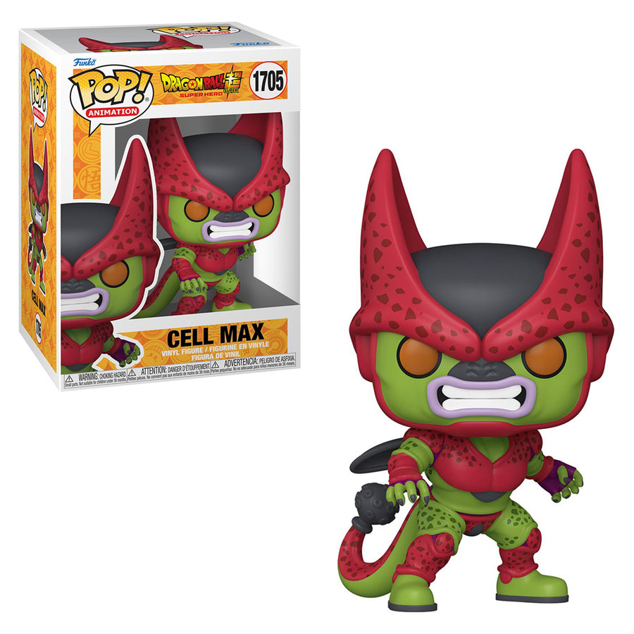 FUNKO POP ANIMATION DRAGON BALL SUPER: SUPER HERO - CELL MAX 1705 BRINDE