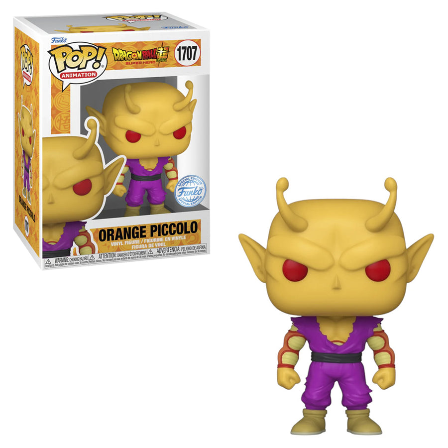 FUNKO POP ANIMATION DRAGON BALL SUPER: SUPER HERO EXCLUSIVE - ORANGE PICCOLO 1707 BRINDE