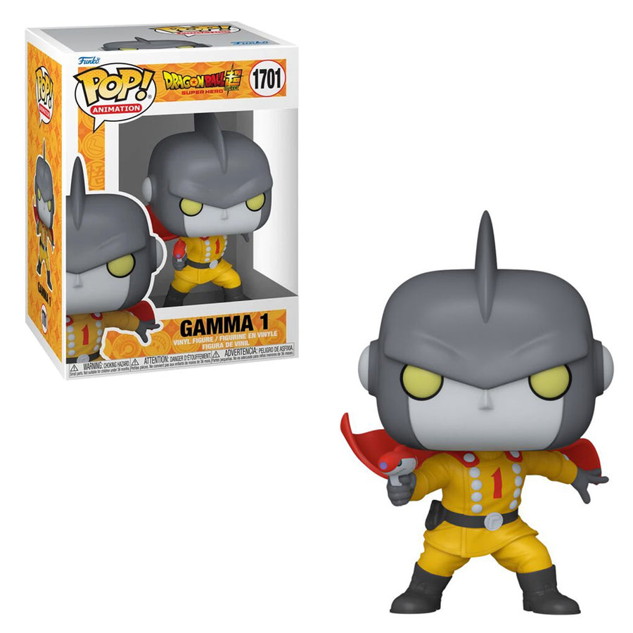 FUNKO POP ANIMATION DRAGON BALL SUPER: SUPER HERO - GAMMA 1 1701 BRINDE