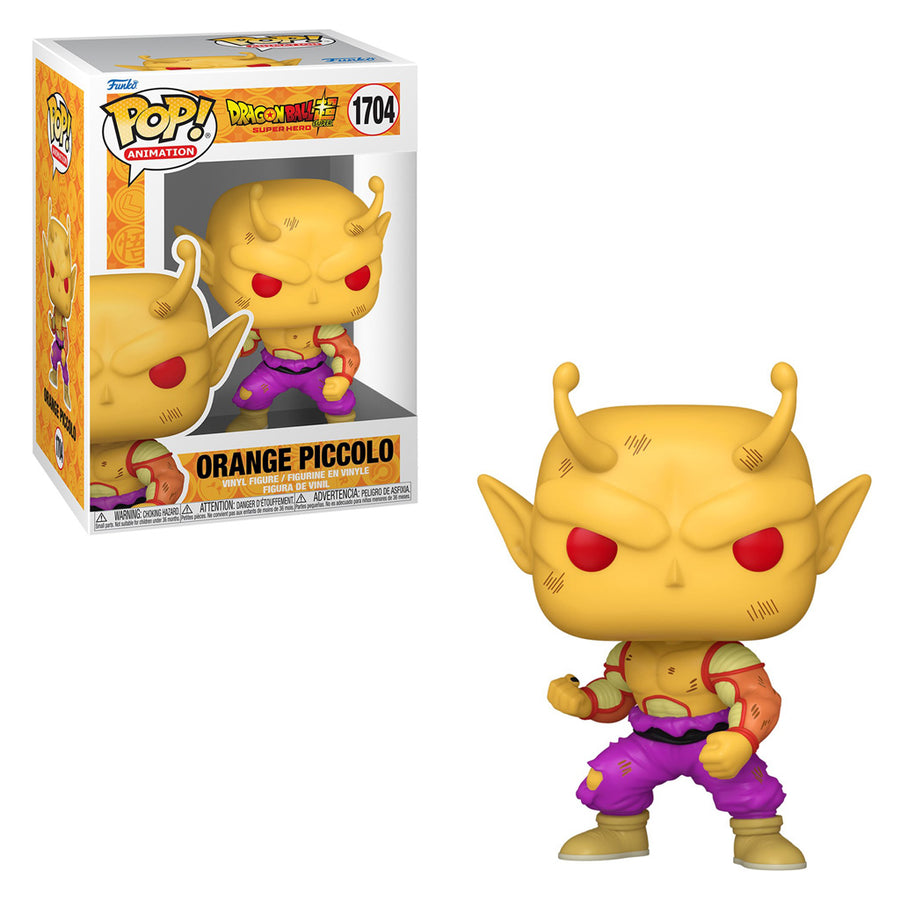 FUNKO POP ANIMATION DRAGON BALL SUPER: SUPER HERO - ORANGE PICCOLO 1704 BRINDE