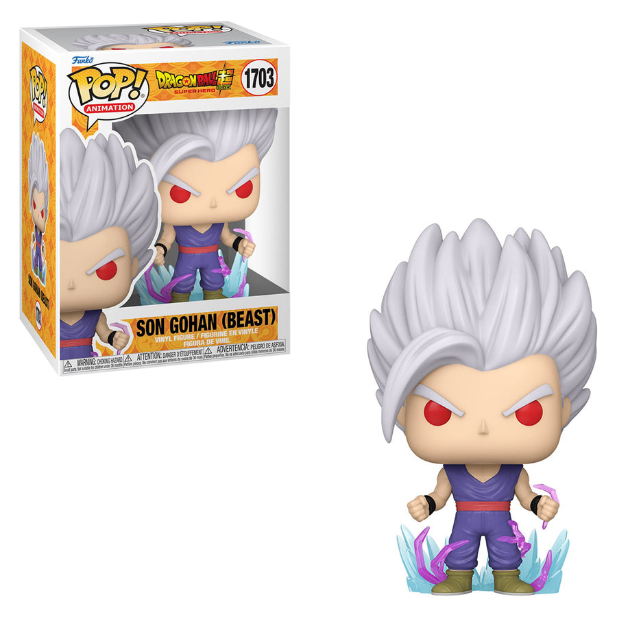 FUNKO POP ANIMATION DRAGON BALL SUPER: SUPER HERO - SON GOHAN (BEAST) 1703