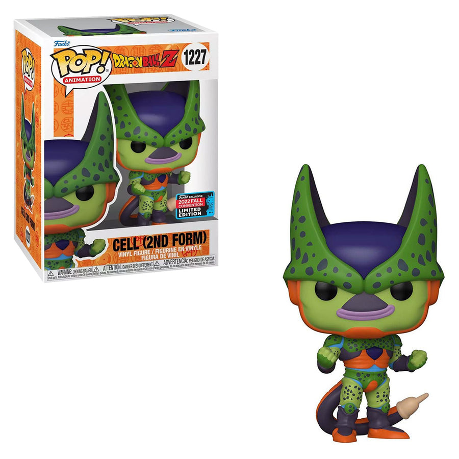 FUNKO POP ANIMATION DRAGON BALL Z NEW YORK FALL CONVENTION 2022 - CELL 2ND FORMA 1227 BRINDE