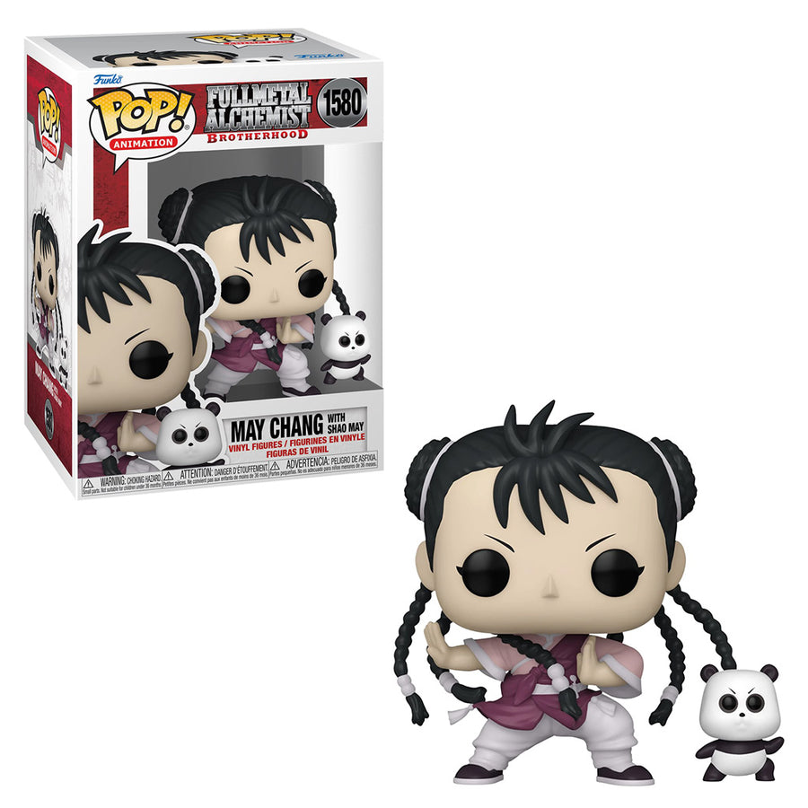 FUNKO POP ANIMATION FULLMETAL ALCHEMIST BROTHERHOOD - MAY CHANG WITH SHAO MAY 1580 BRINDE