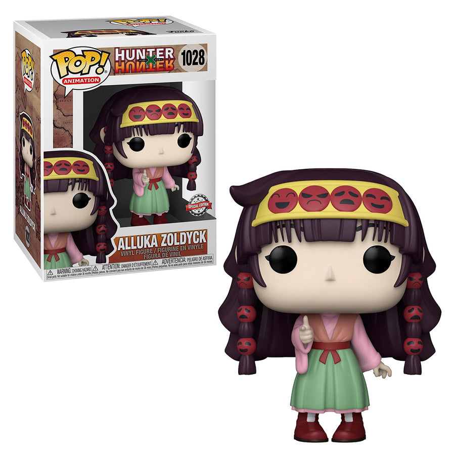 FUNKO POP ANIMATION HUNTER X HUNTER EXCLUSIVE - ALLUKA ZOLDYCK 1028 BRINDE