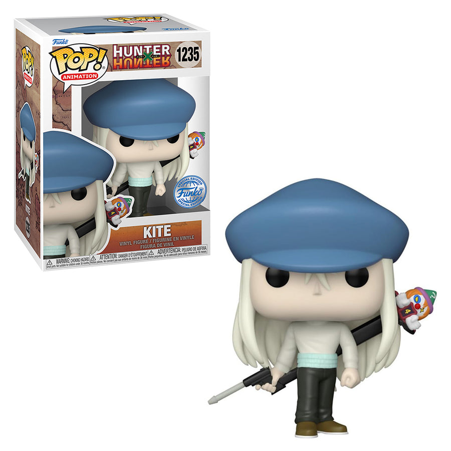 FUNKO POP ANIMATION HUNTER X HUNTER EXCLUSIVE - KITE WITH GUN 1235 BRINDE