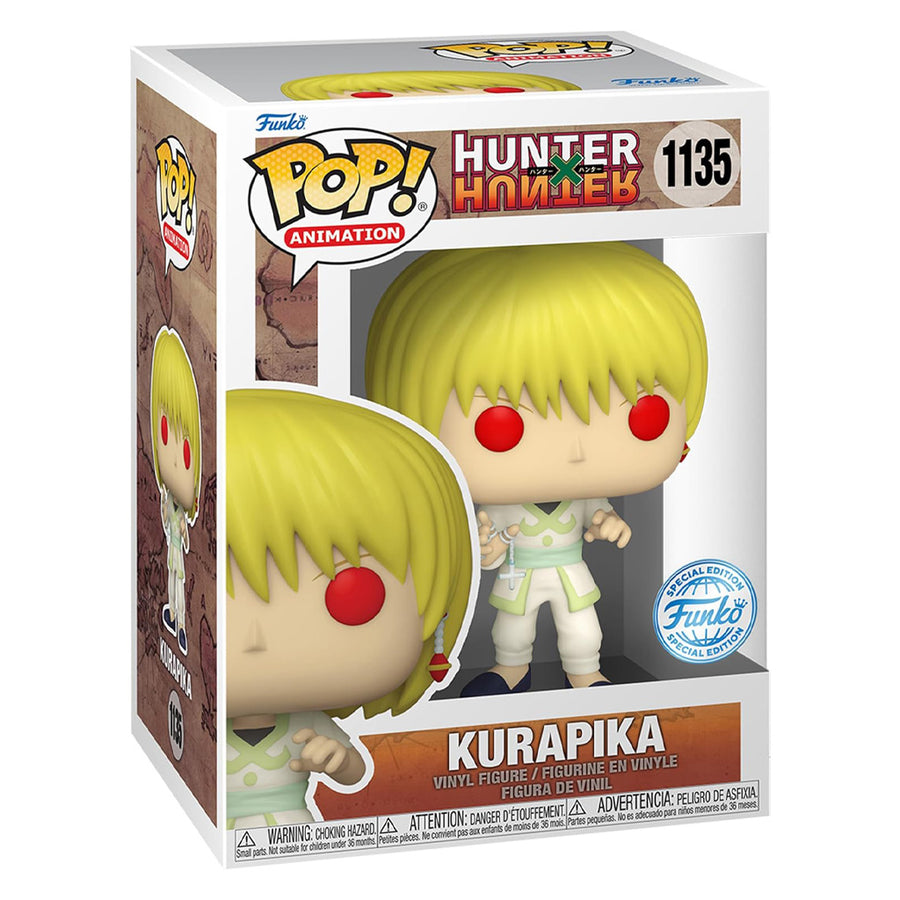 FUNKO POP ANIMATION HUNTER X HUNTER EXCLUSIVE - KURAPIKA 1135