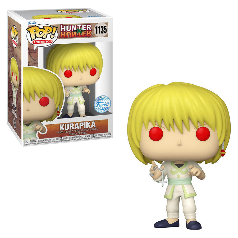 FUNKO POP ANIMATION HUNTER X HUNTER EXCLUSIVE - KURAPIKA 1135 BRINDE