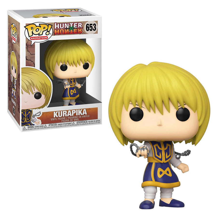 FUNKO POP ANIMATION HUNTER X HUNTER - KURAPIKA 653 BRINDE