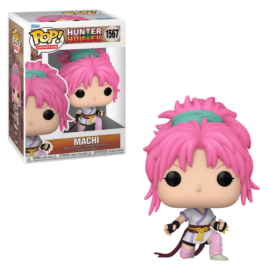 FUNKO POP ANIMATION HUNTER X HUNTER - MACHI 1567 BRINDE