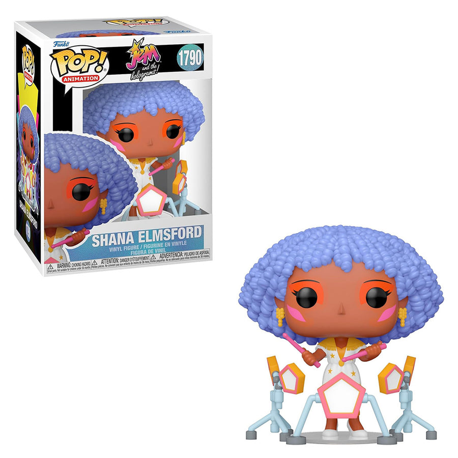 FUNKO POP ANIMATION JEM AND THE HOLOGRAMS - SHANA ELMSFORD 1790 BRINDE