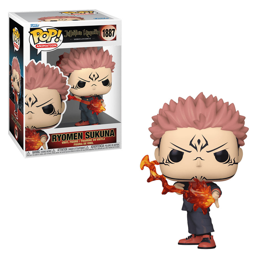 FUNKO POP ANIMATION JUJUTSU KAISEN - SHIBUIYA INCIDENT- RYOMEN SUKUNA 1887 BRINDE