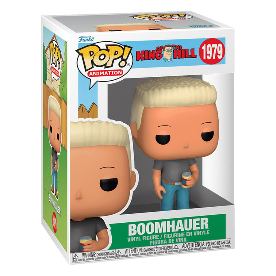 FUNKO POP ANIMATION KING OF THE HILL - BOOMHAUER 1979