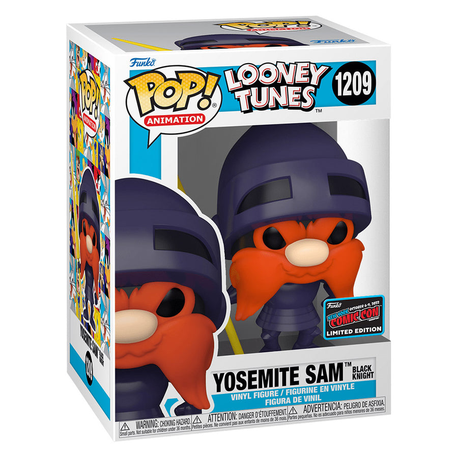 FUNKO POP ANIMATION LOONEY TUNES NEW YORK COMIC CON 2022 - YOSEMITE SAM BLACK KNIGHT 1209