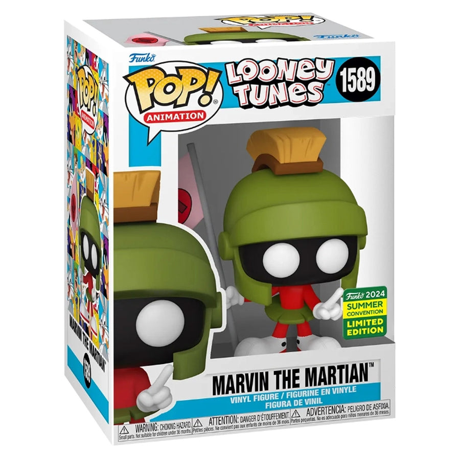 FUNKO POP ANIMATION LOONEY TUNES SAN DIEGO COMIC CON 2024 - MARVIN THE MARTIAN 1589