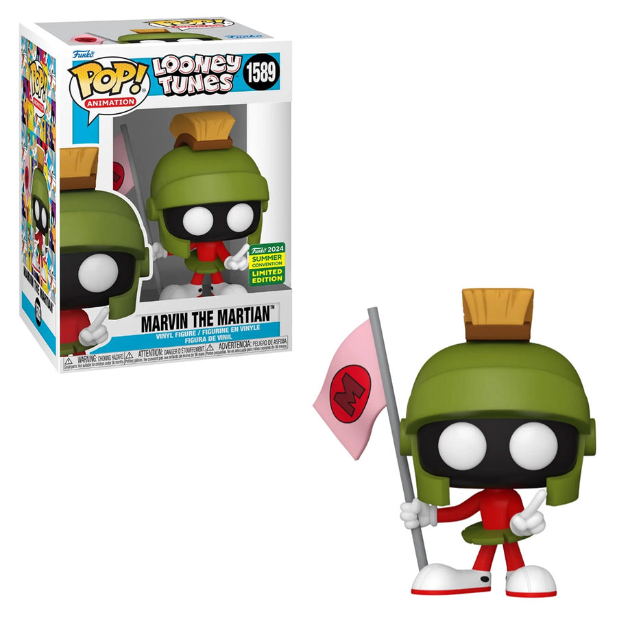 FUNKO POP ANIMATION LOONEY TUNES SAN DIEGO COMIC CON 2024 - MARVIN THE MARTIAN 1589