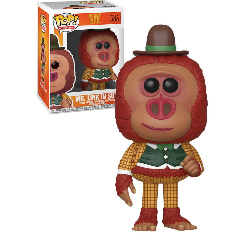 FUNKO POP ANIMATION MISSING LINK - MR.LINK IN SUIT 585 BRINDE