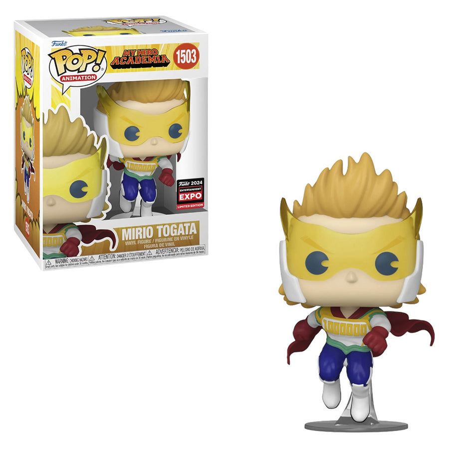 FUNKO POP ANIMATION MY HERO ACADEMIA C2E2 2024 - MIRIO TOGADA 1503 BRINDE
