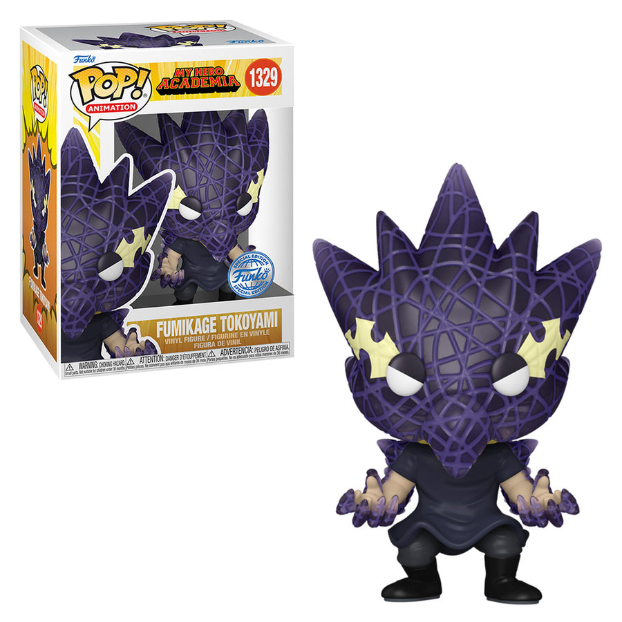 FUNKO POP ANIMATION MY HERO ACADEMIA EXCLUSIVE - FUMIKAGE TOKOYAMI 1329 BRINDE