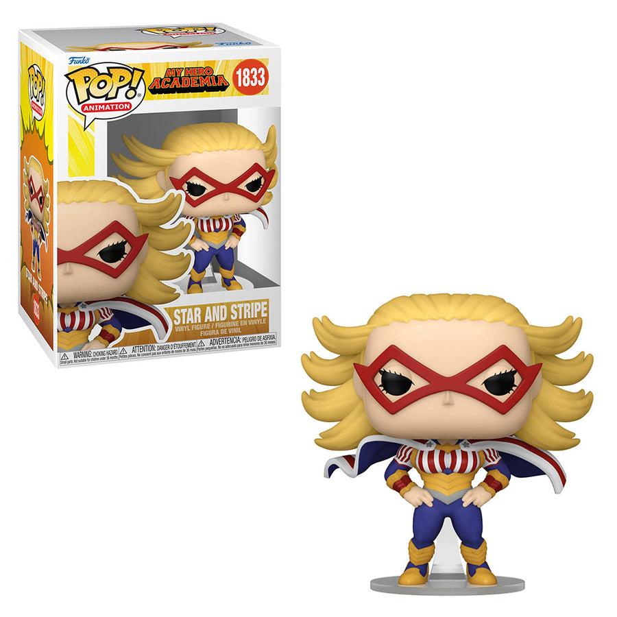 FUNKO POP ANIMATION MY HERO ACADEMIA - STAR AND STRIPE 1833 BRINDE