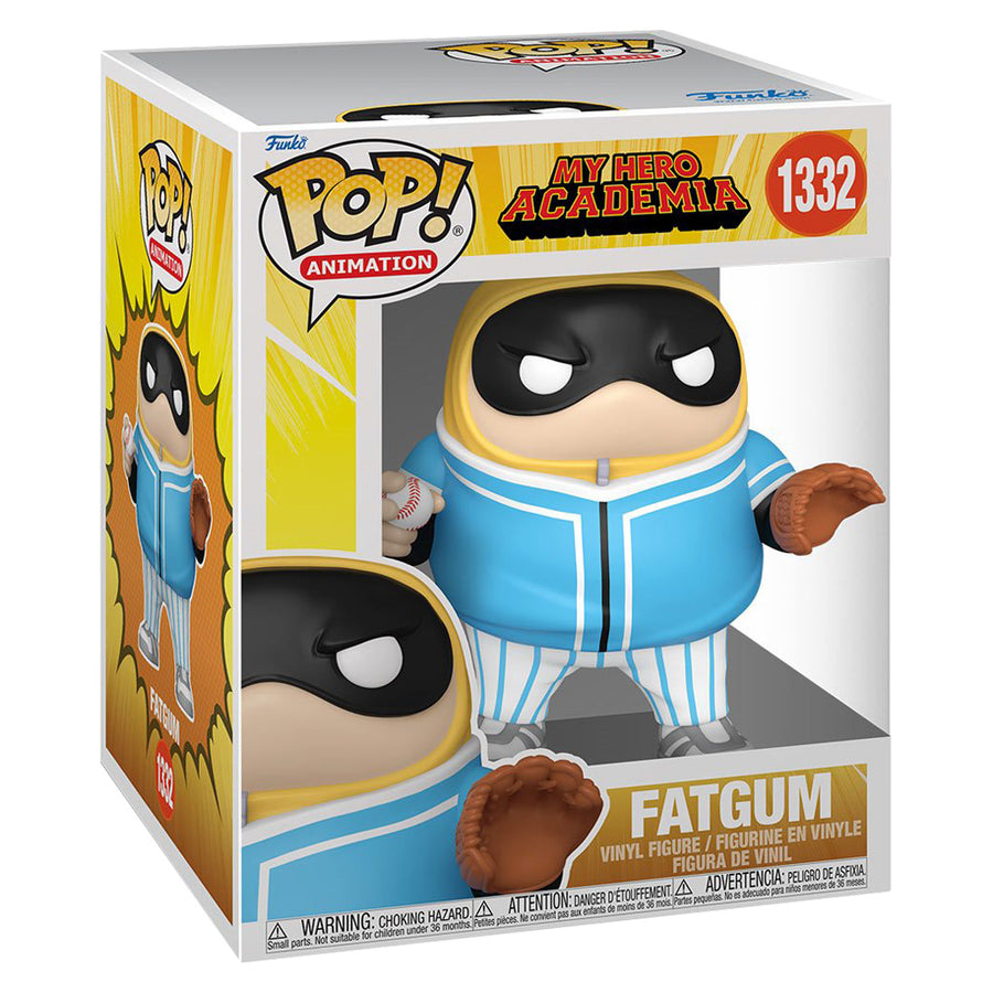FUNKO POP ANIMATION MY HERO ACADEMIA SUPER SIZED - LEAGUE BASEBALL FATGUM 1332