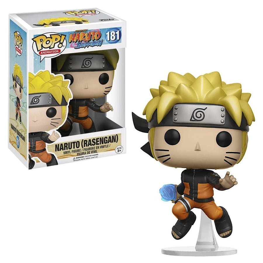 FUNKO POP ANIMATION NARUTO SHIPPUDEN - NARUTO (RASENGAN) 181 BRINDE