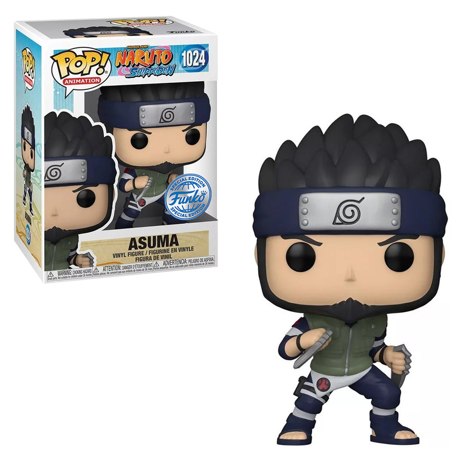 FUNKO POP ANIMATION NARUTO SHIPPUDEN EXCLUSIVE - ASUMA 1024
