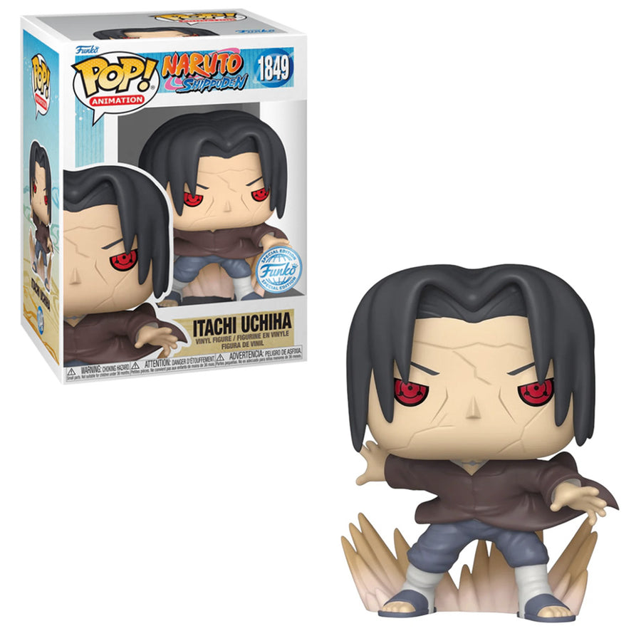 FUNKO POP ANIMATION NARUTO SHIPPUDEN EXCLUSIVE - ITACHI UCHIHA 1849 BRINDE