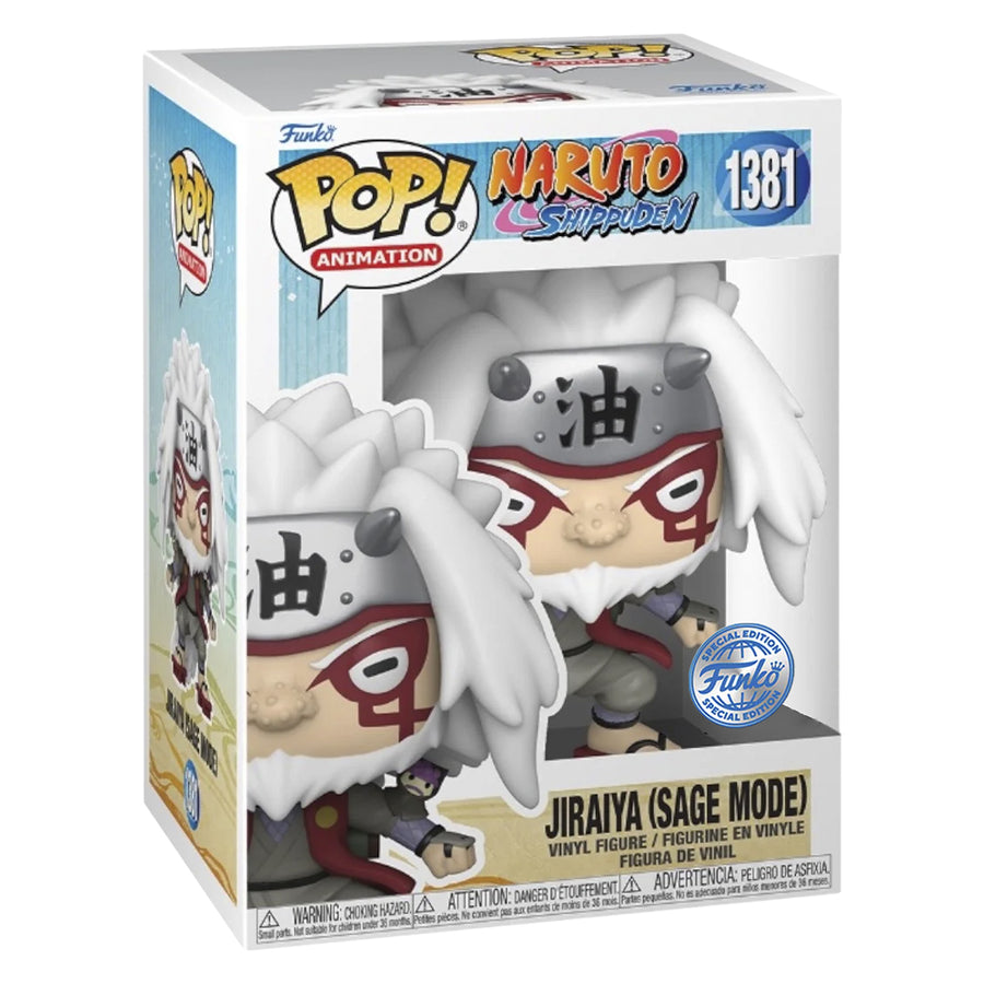 FUNKO POP ANIMATION NARUTO SHIPPUDEN EXCLUSIVE - JIRAYA SAGE MODE 1381