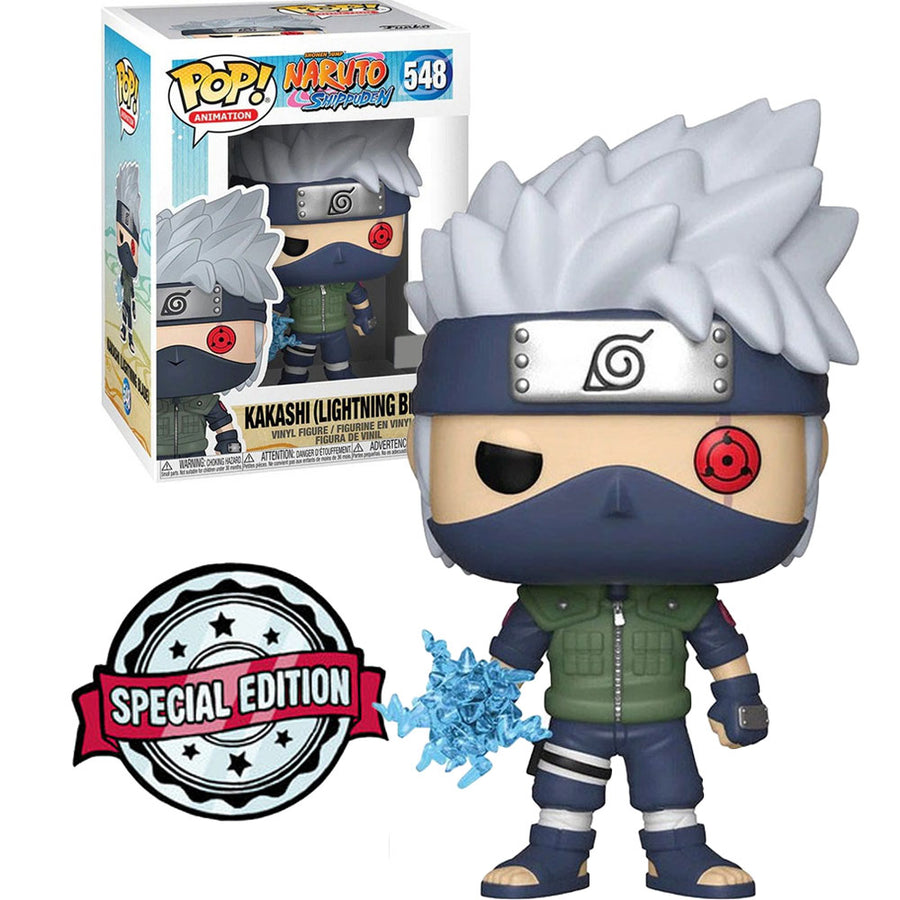FUNKO POP ANIMATION NARUTO SHIPPUDEN EXCLUSIVE - KAKASHI (LIGHTNING BLADE) 548 BRINDE