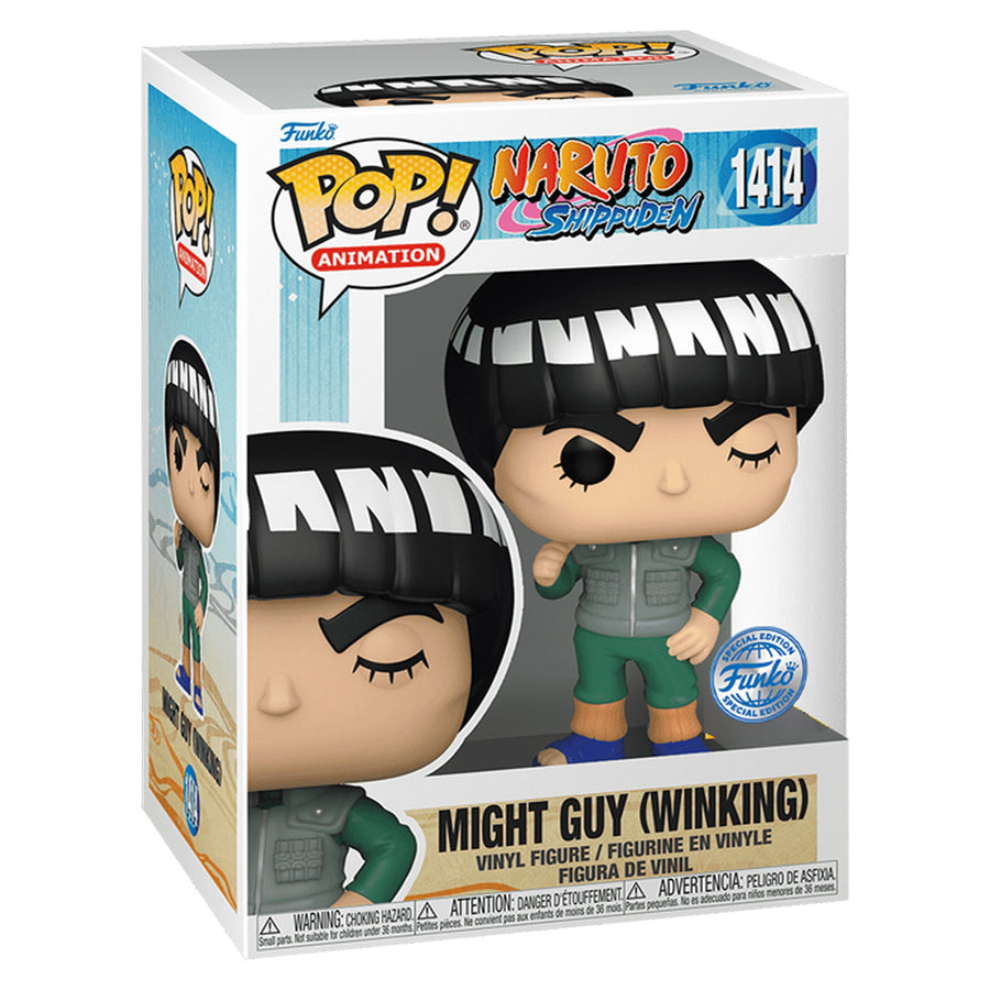 FUNKO POP ANIMATION NARUTO SHIPPUDEN EXCLUSIVE - MIGHT GUY 1414