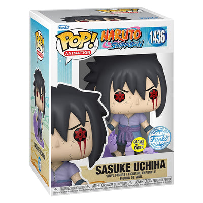 FUNKO POP ANIMATION NARUTO SHIPPUDEN EXCLUSIVE - SASUKE UCHIHA (1436)