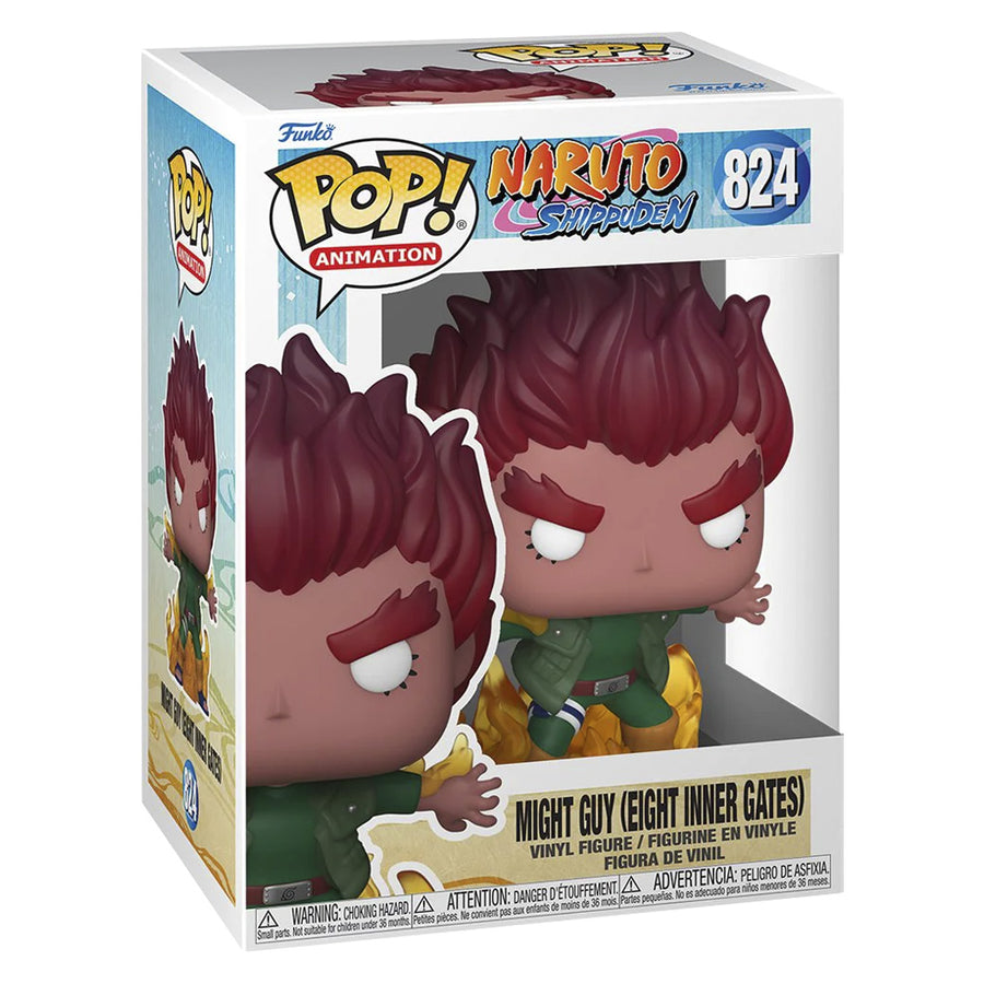 FUNKO POP ANIMATION NARUTO SHIPPUDEN - MIGHT GUY EIGHT INNER GATES 824