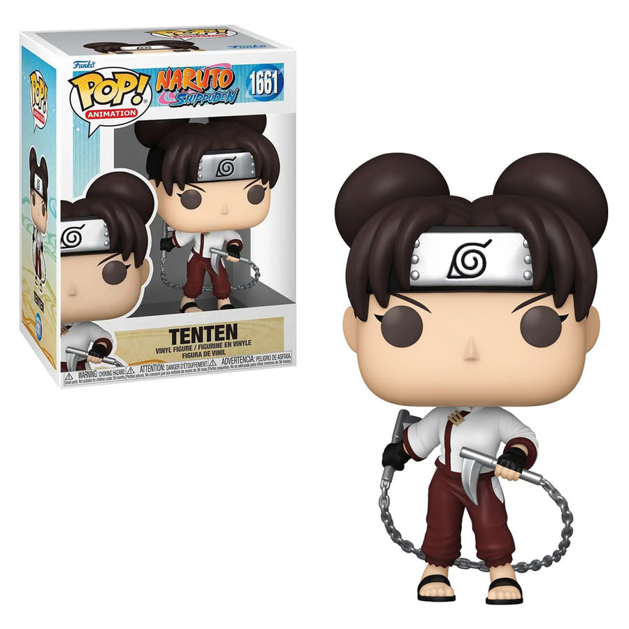 FUNKO POP ANIMATION NARUTO SHIPPUDEN - TENTEN 1661 BRINDE